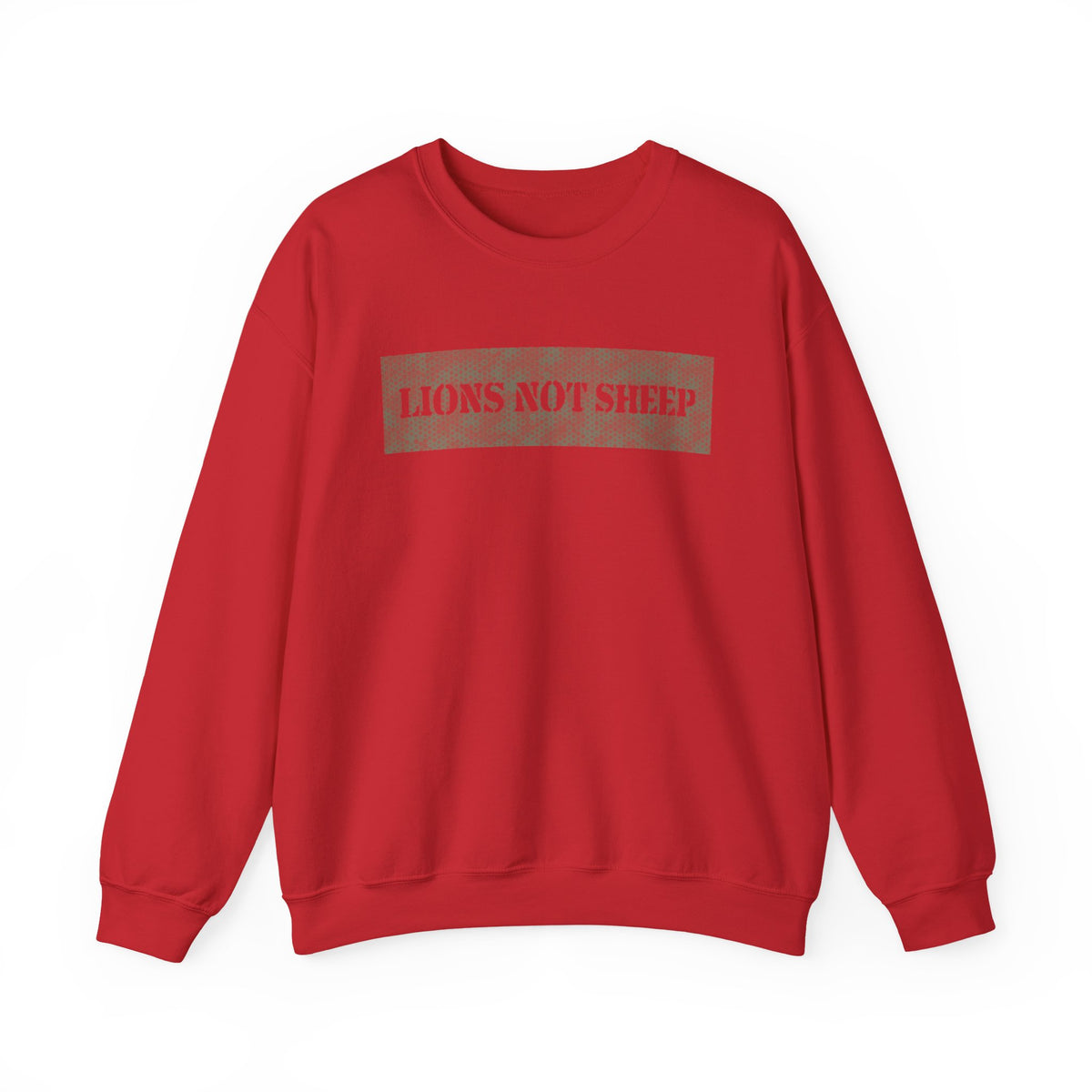 Lions Not Sheep "Gunner" Unisex Crewneck Sweatshirt
