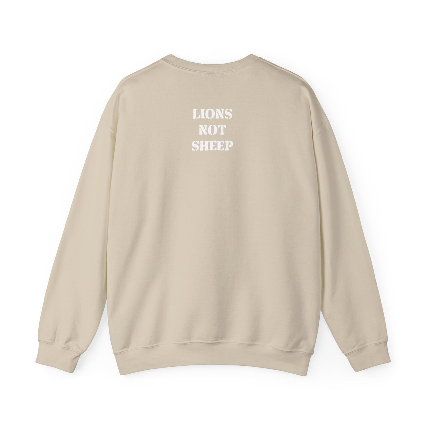 Lions Not Sheep "Join or Die" Unisex Crewneck Sweatshirt