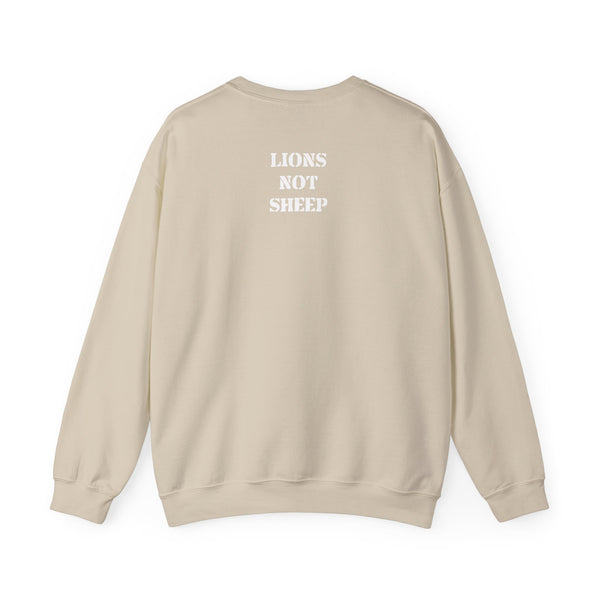 Lions Not Sheep "Join or Die" Unisex Crewneck Sweatshirt