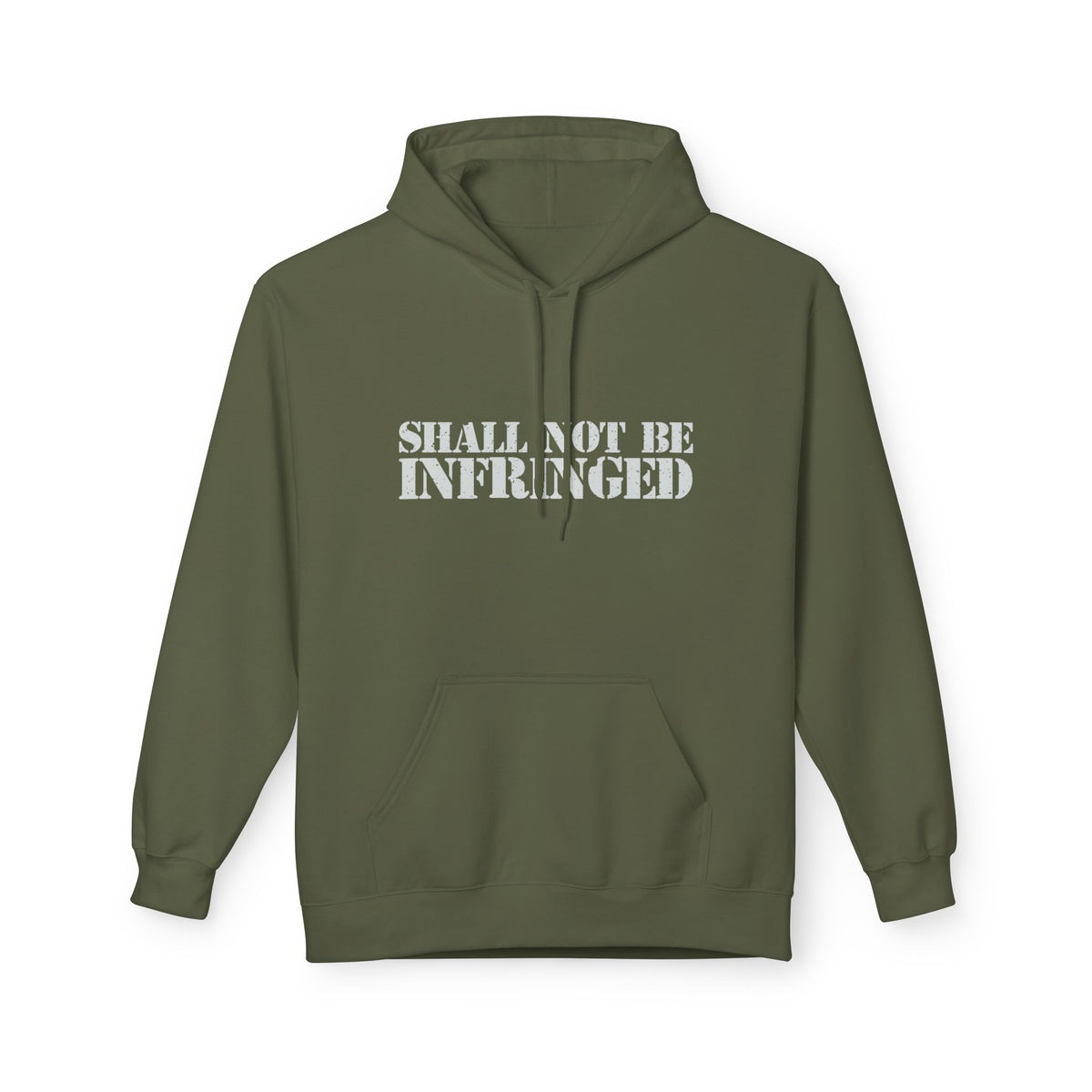 Lions Not Sheep "Shall not be Infringed" Softstyle Fleece Hoodie