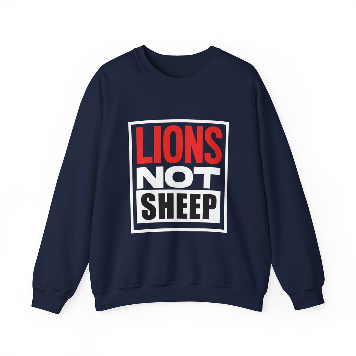 Lions Not Sheep "Street" Unisex Crewneck Sweatshirt