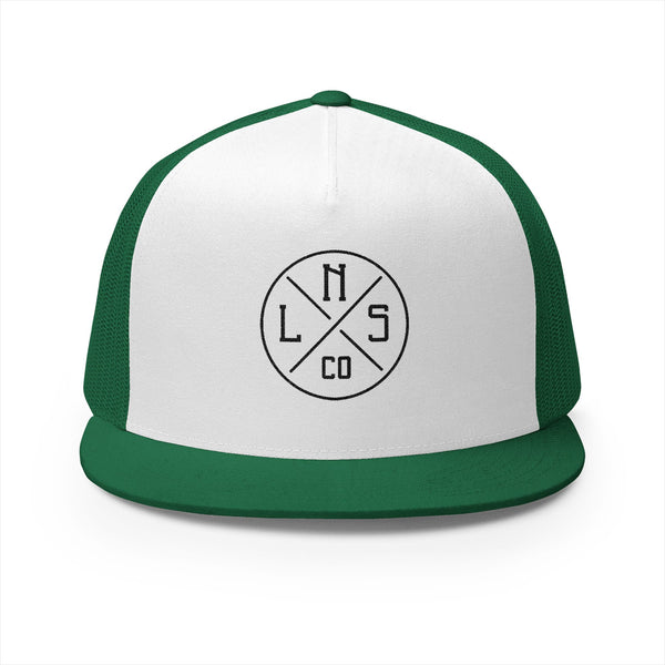 Lions Not Sheep "Icon" 5 Panel Trucker Hat - Light Version Old