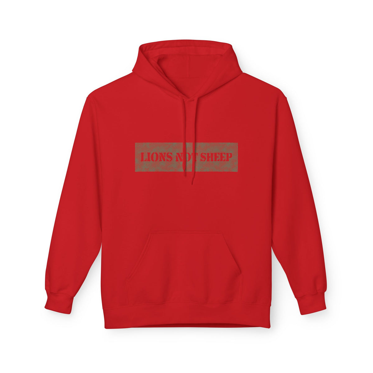 Lions Not Sheep "Gunner" Softstyle Fleece Hoodie