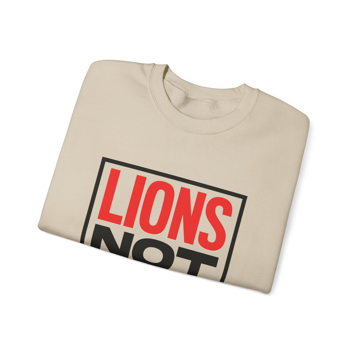 Lions Not Sheep "Street" Unisex Crewneck Sweatshirt