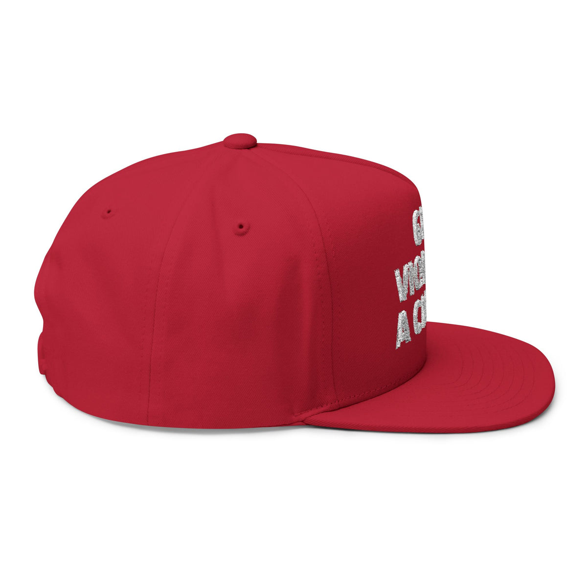 Lions Not Sheep &quot;Give Violence A Chance&quot; Flat Bill Hat - Dark Version