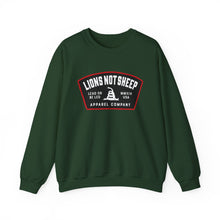 Lions Not Sheep "Lead From the Front" Unisex Crewneck Sweatshirt