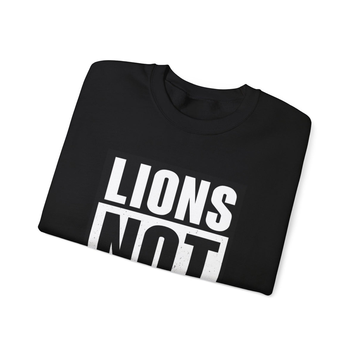 Lions Not Sheep "Straight Outta" Unisex Crewneck Sweatshirt
