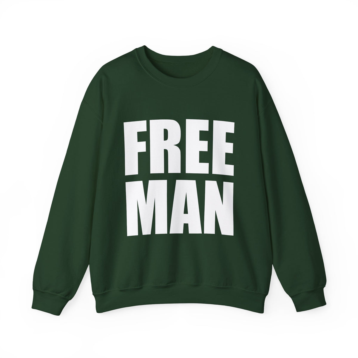 Lions Not Sheep "Free Man" Unisex Crewneck Sweatshirt