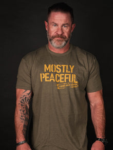 Lions Not Sheep “Mostly Peaceful” Tee