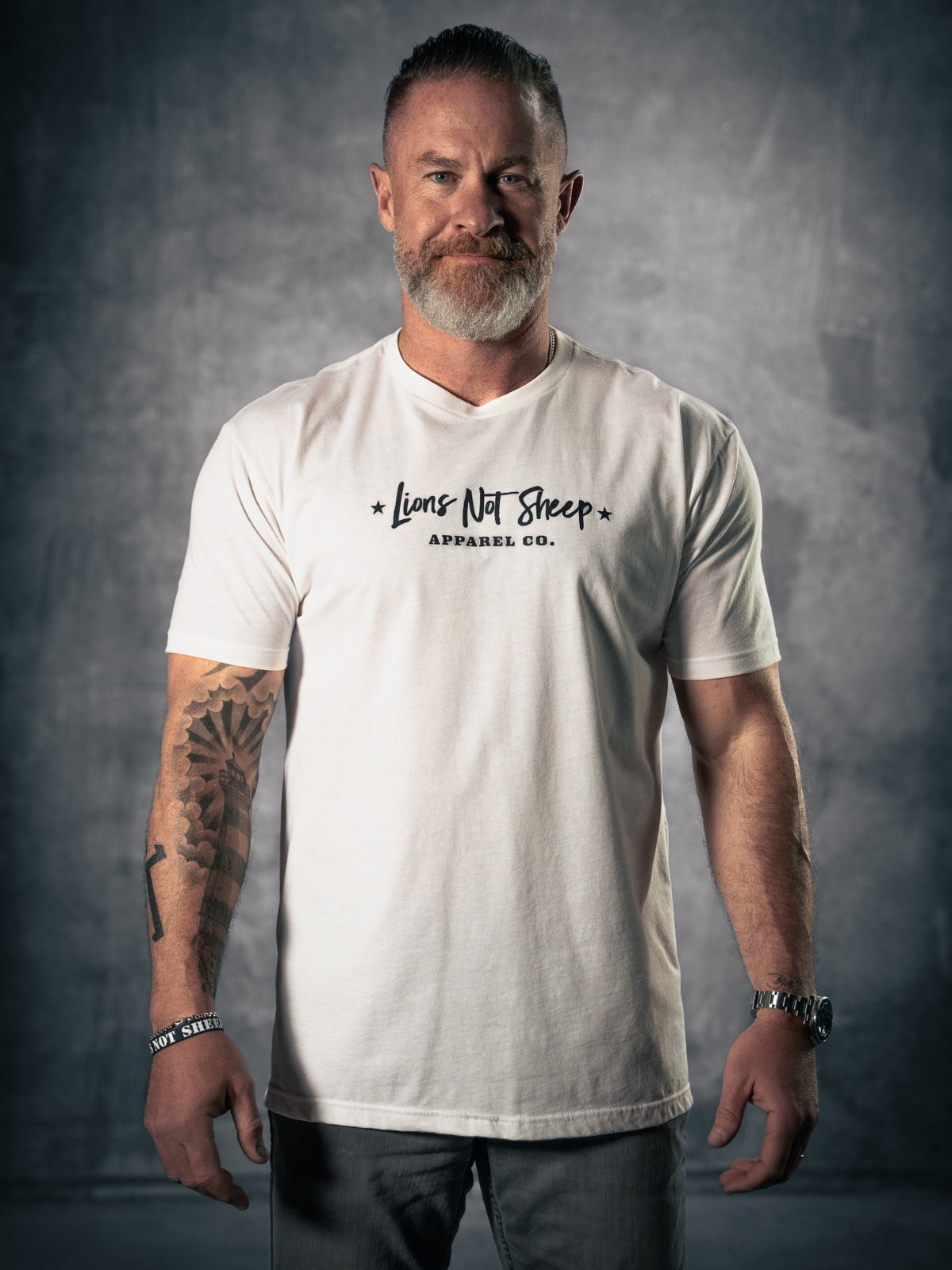 Lions Not Sheep &quot;Apparel Co.&quot; Unisex Tee