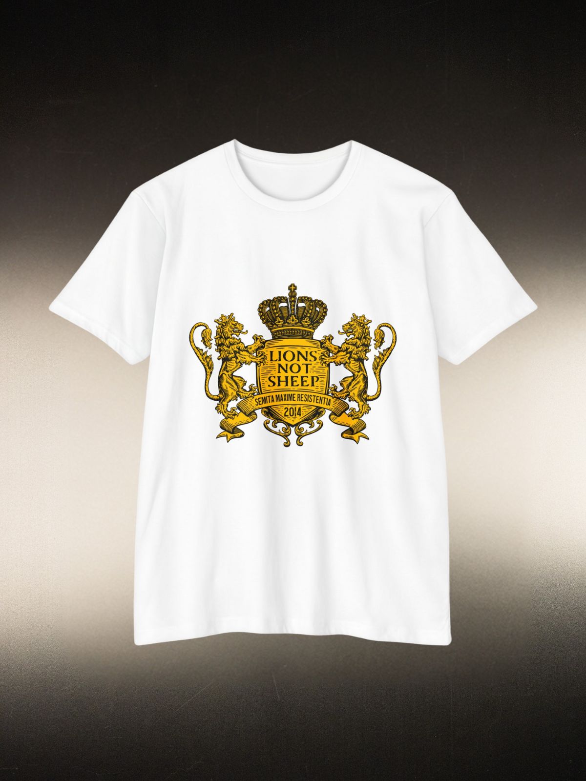 Lions Not Sheep “Coat of Arms” Tee