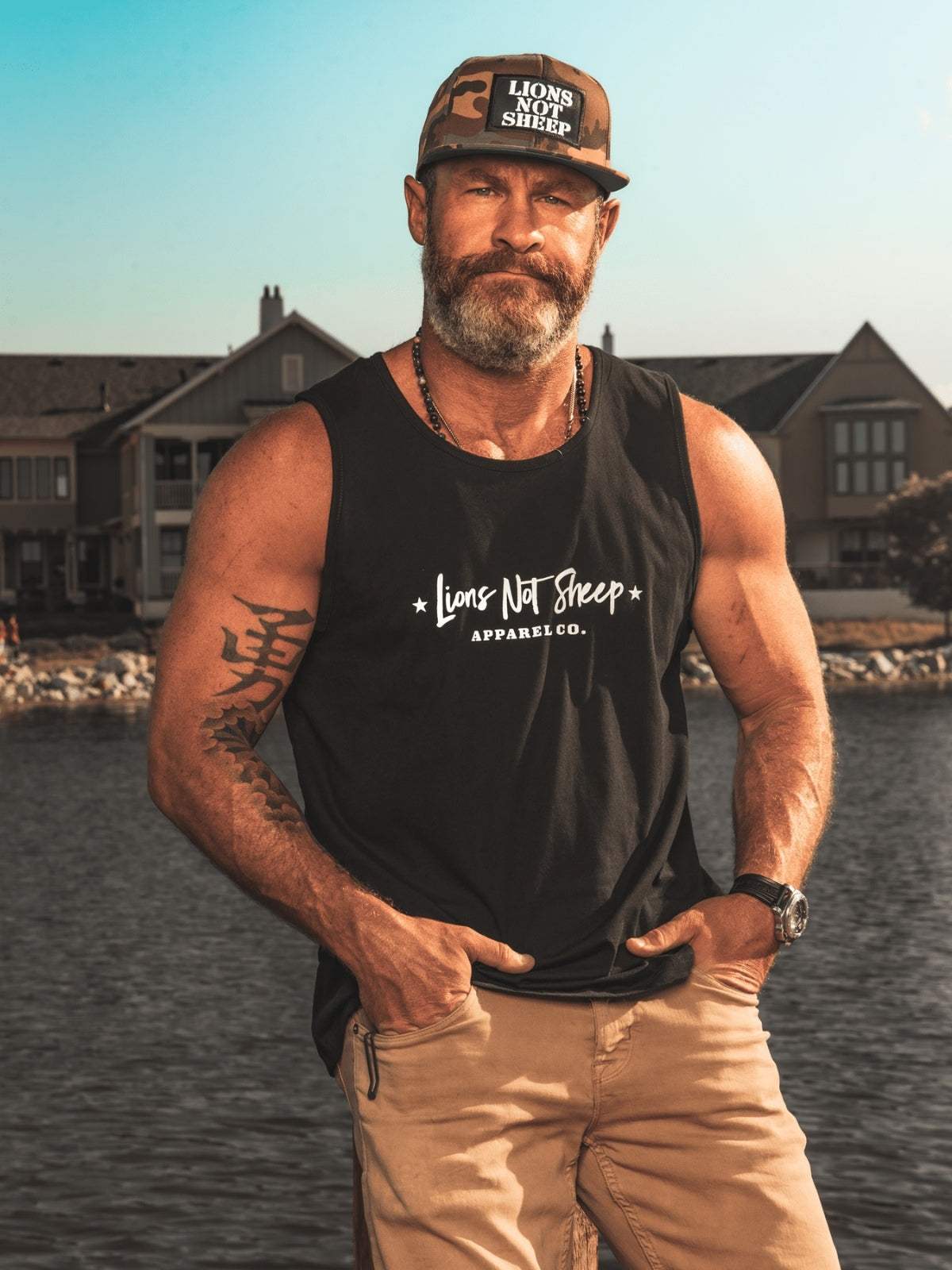 Lions Not Sheep &quot;Apparel Co.&quot; Tank