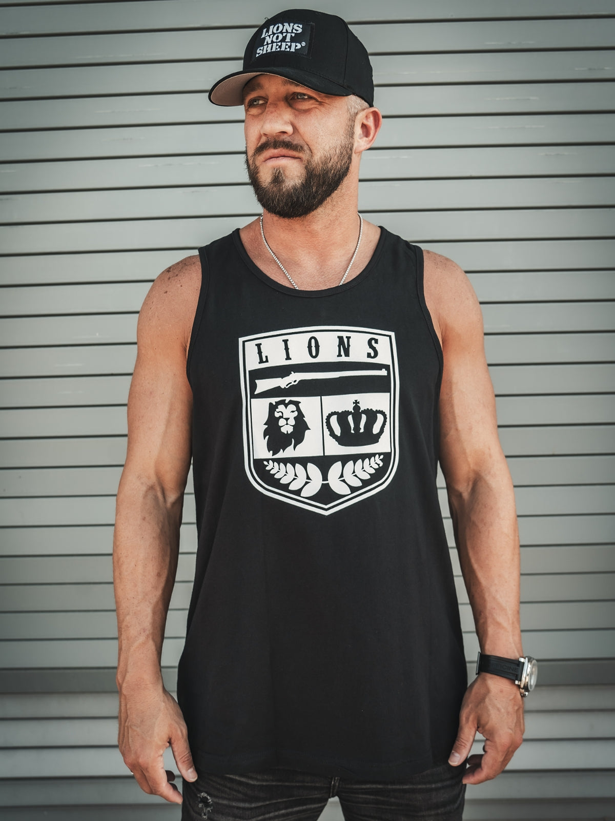 Lions Not Sheep &quot;Crest&quot; Tank