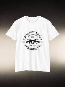 Lions Not Sheep “Cross Guns” Tee