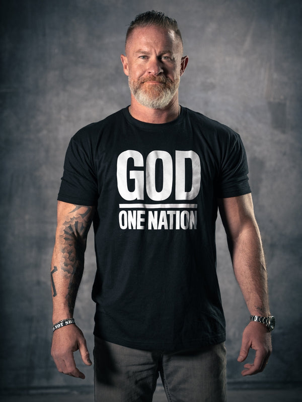 Lions Not Sheep "God's Nation" Tee