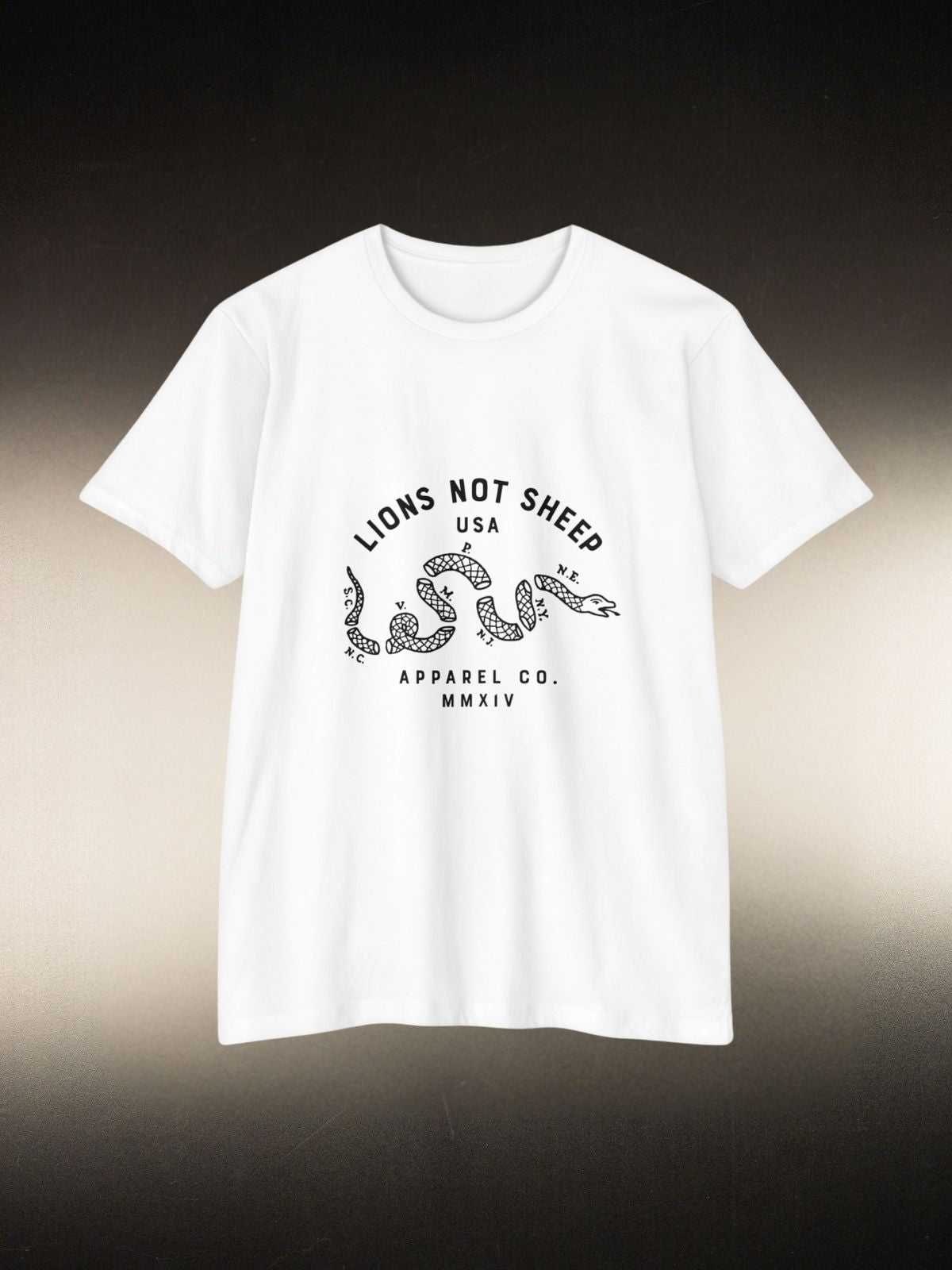 Lions Not Sheep “Vintage Snake” Tee