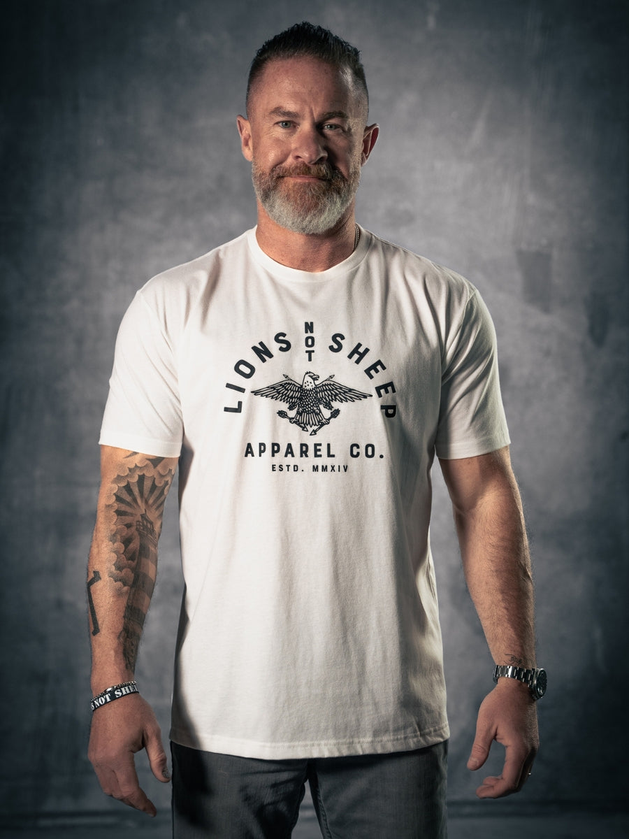 Lions Not Sheep "Vintage Eagle" Tee
