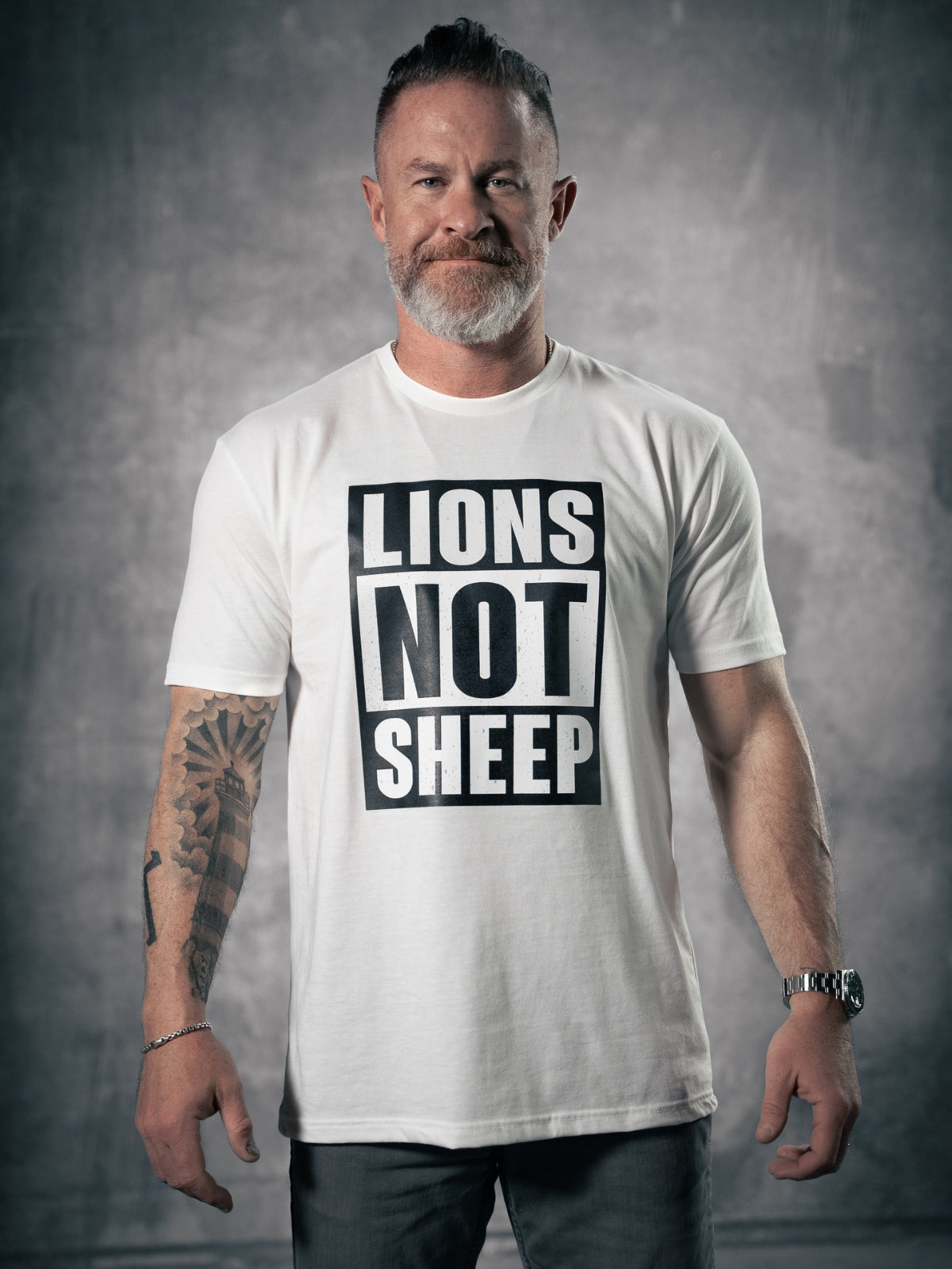 Lions Not Sheep &quot;Straight Outta&quot; Tee