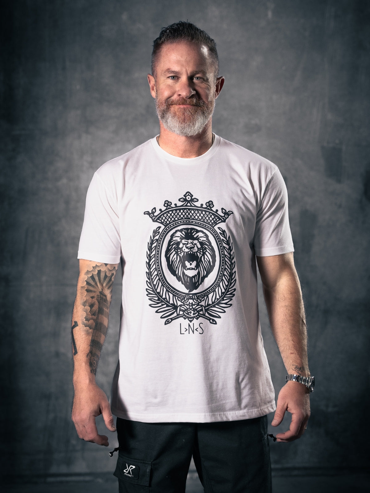 Lions Not Sheep "Royal" Tee (Black or White)
