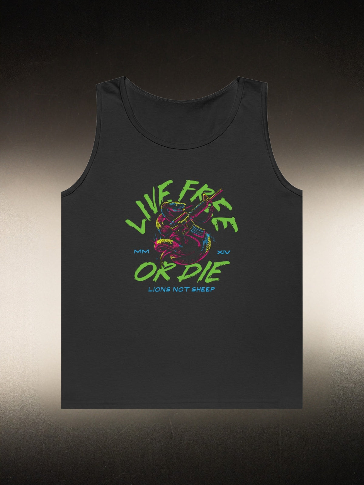 Lions Not Sheep &quot;Live Free or Die&quot; Tank