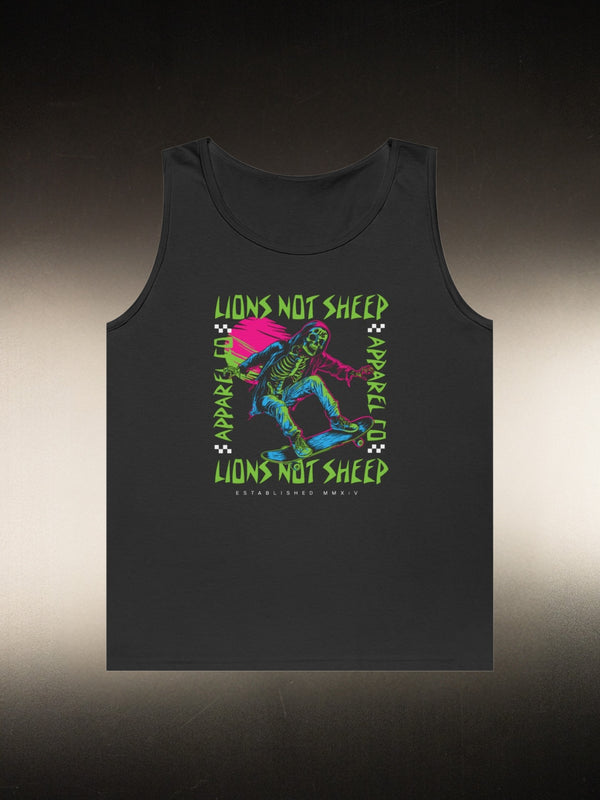 Lions Not Sheep "Skeleton Skate" Tank