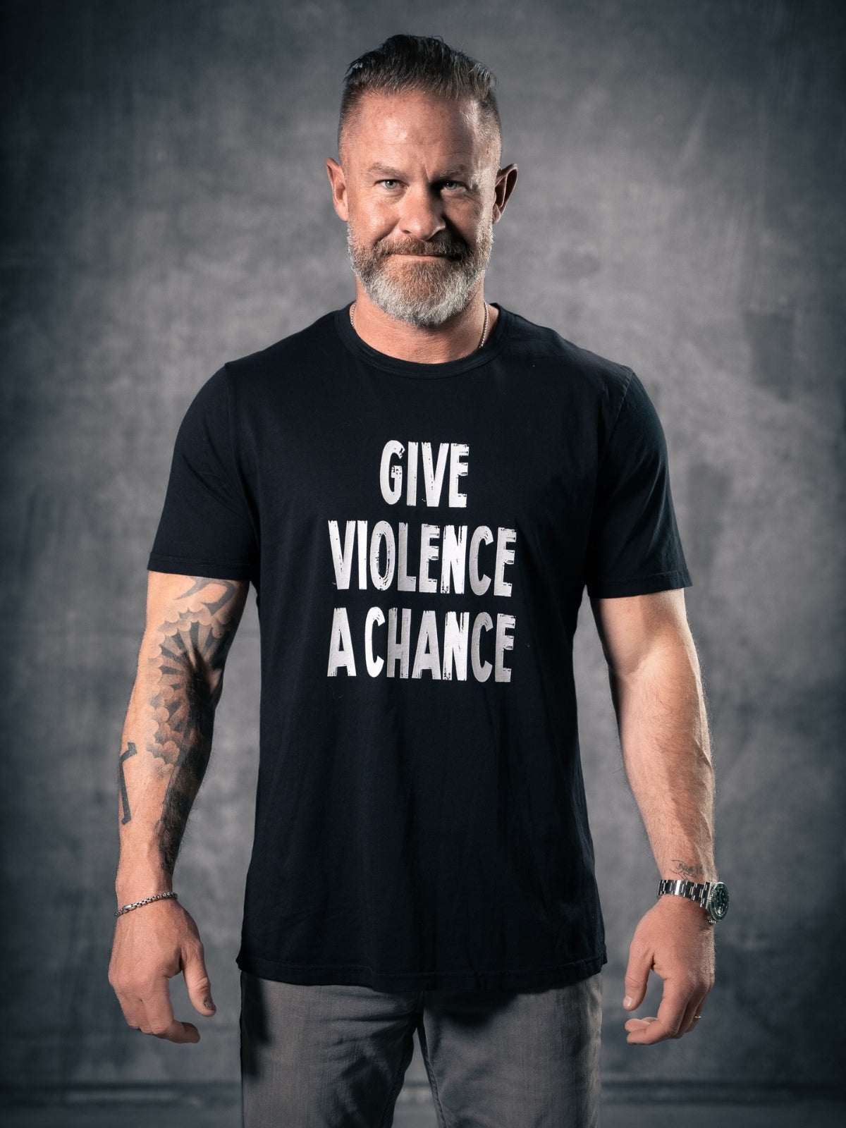 Lions Not Sheep "Give Violence A Chance" Tee