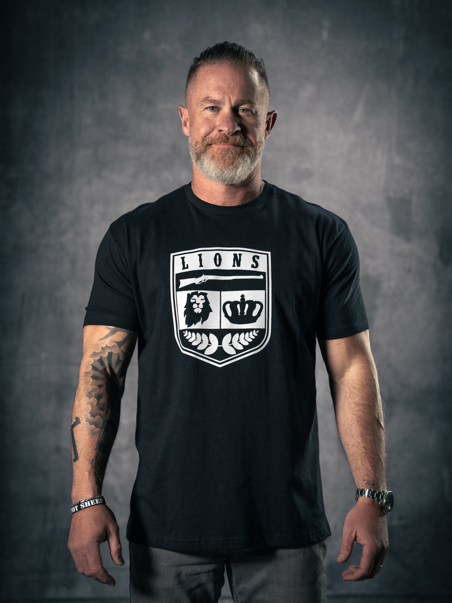 Lions Not Sheep "Crest" Tee