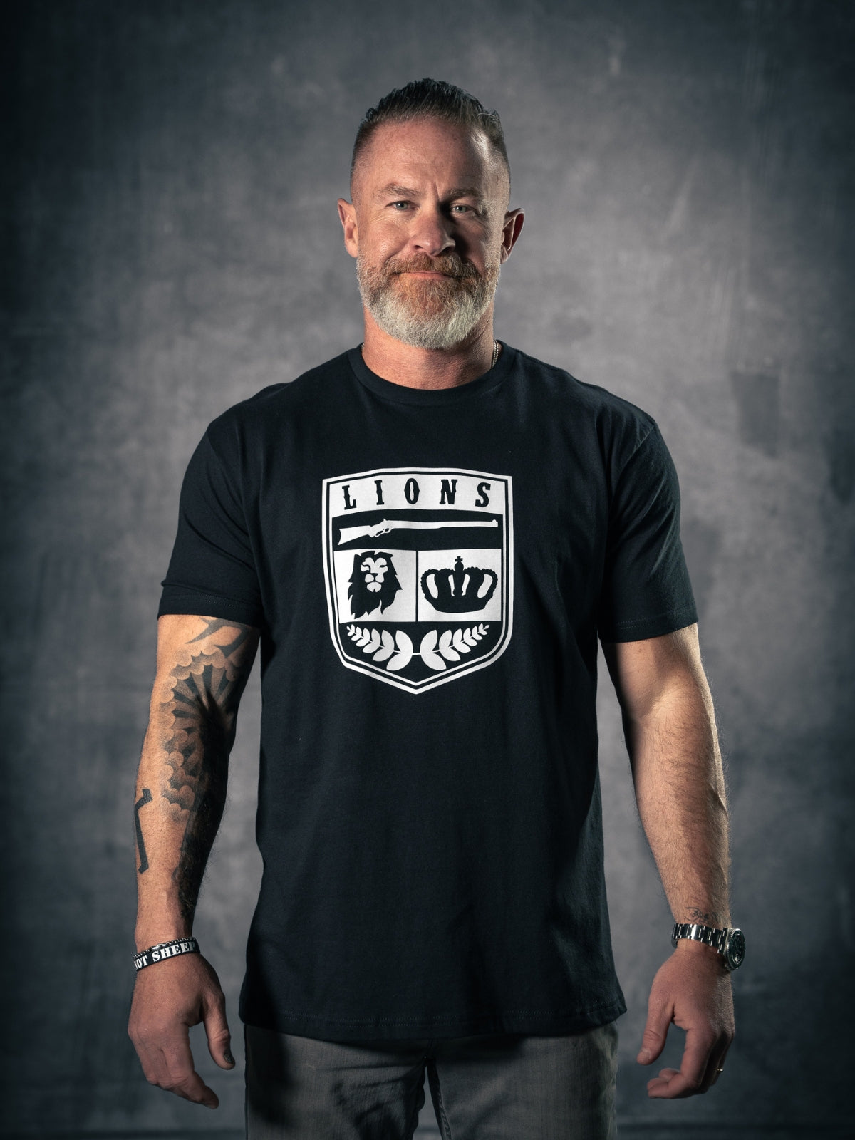 Lions Not Sheep &quot;Crest&quot; Tee