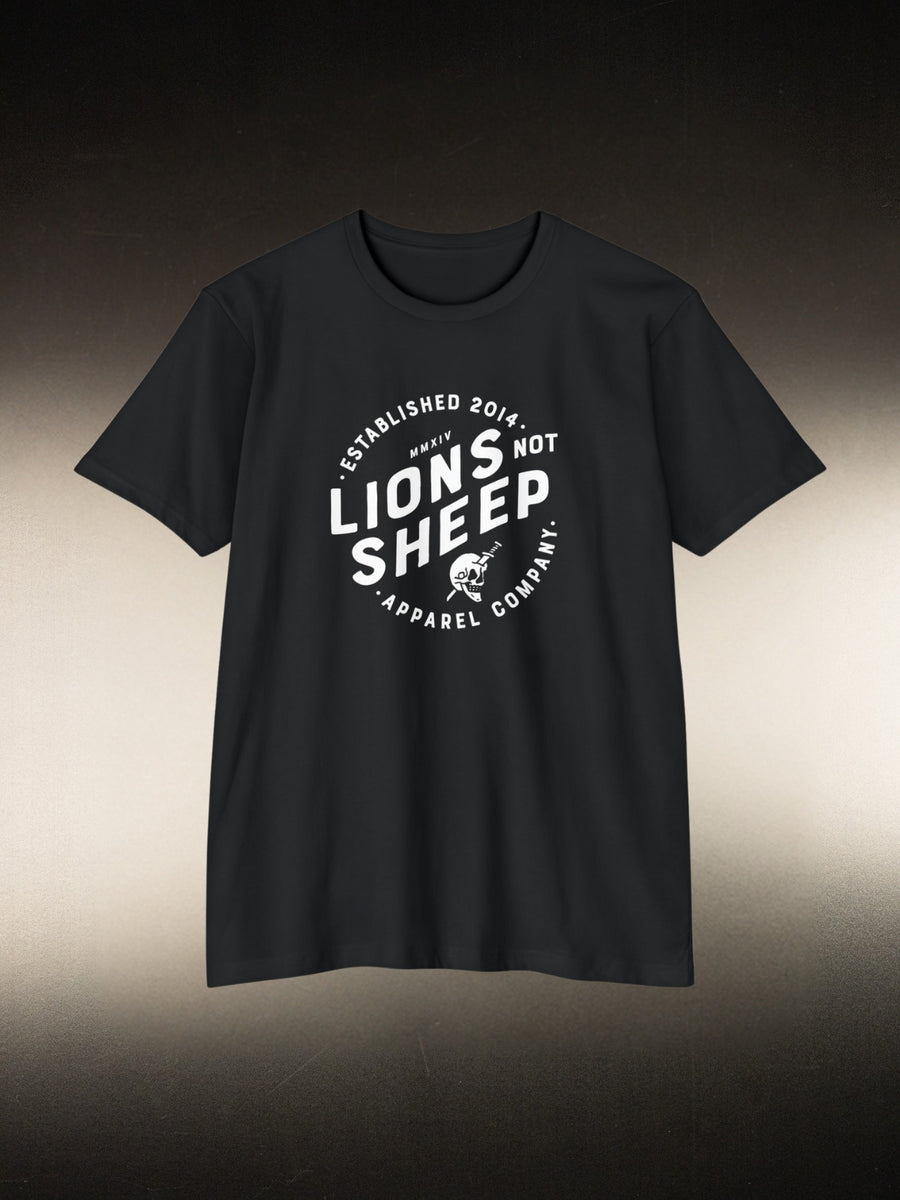 Lions Not Sheep “Vintage Skull” Tee