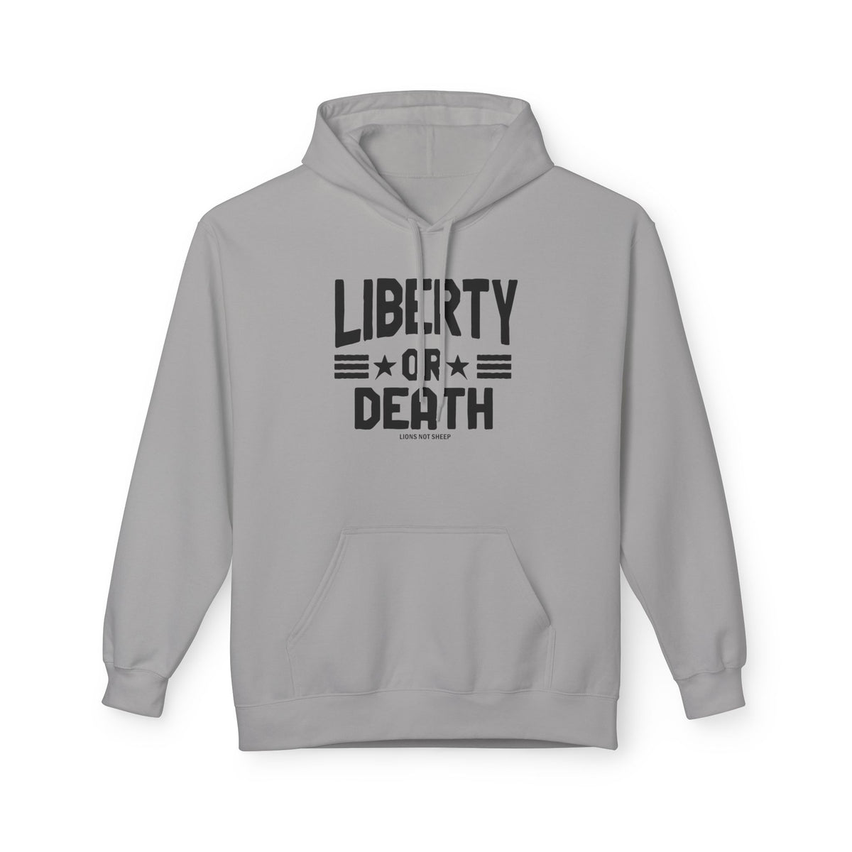 Lions Not Sheep "Liberty or Death" Softstyle Fleece Hoodie