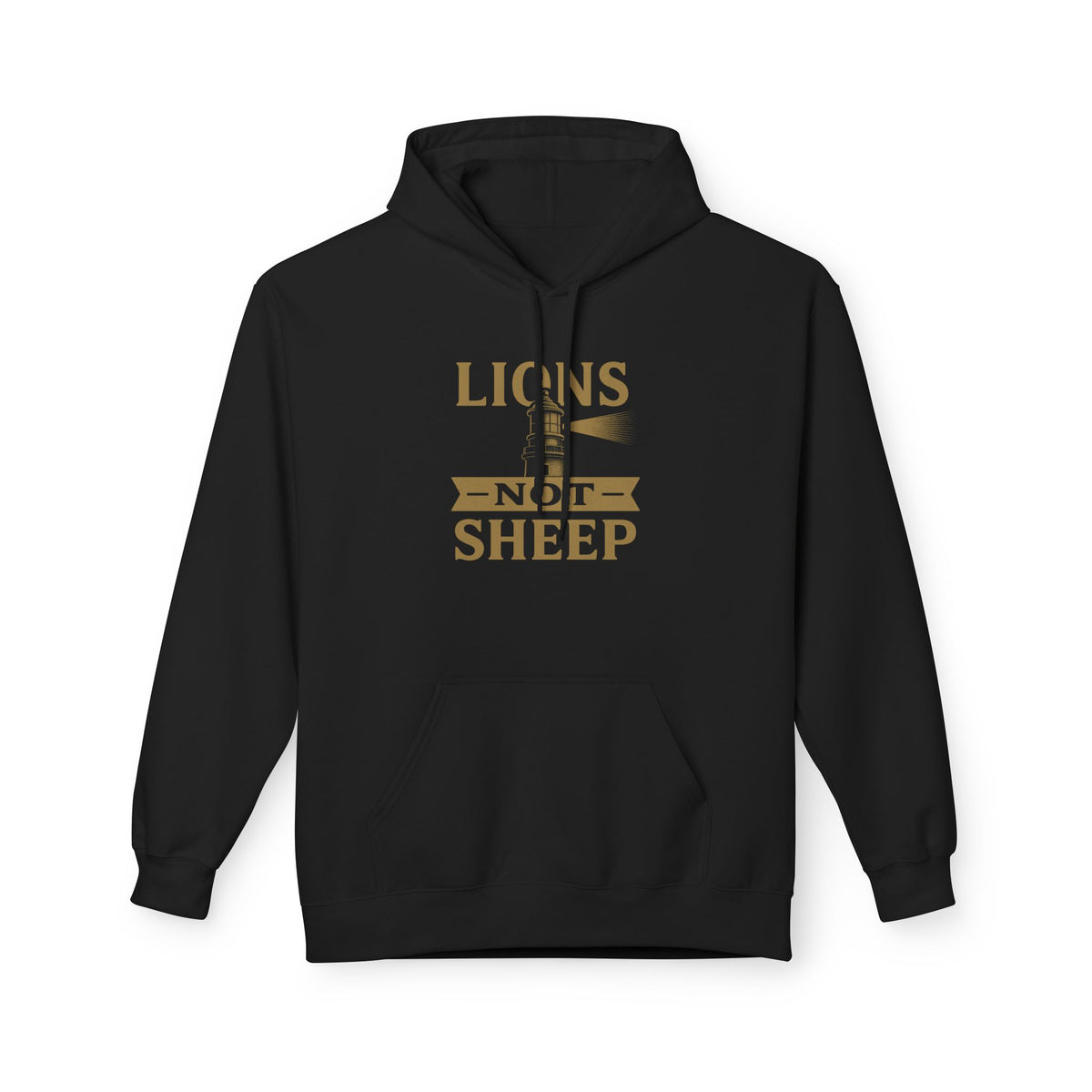 Lions Not Sheep "Watchtower" Softstyle Fleece Hoodie