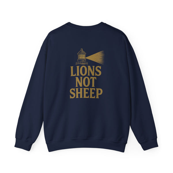 Lions Not Sheep "Watchtower" Unisex Crewneck Sweatshirt