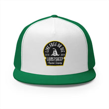 Lions Not Sheep "Live Free or Die" 5 Panel Trucker Hat Old