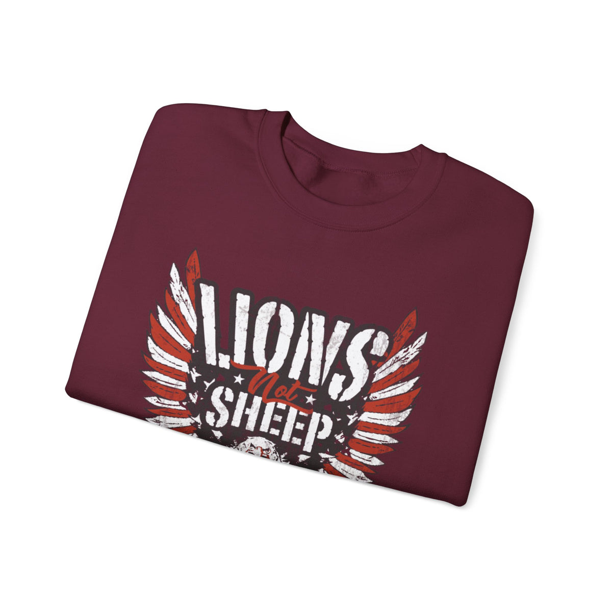 Lions Not Sheep "America" Unisex Crewneck Sweatshirt