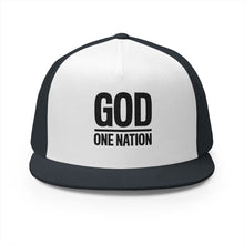 Lions Not Sheep "God's Nation" 5 Panel Trucker Hat - Light Version Old