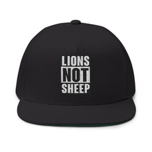Lions Not Sheep "Straight Outta" Flat Bill Hat Old