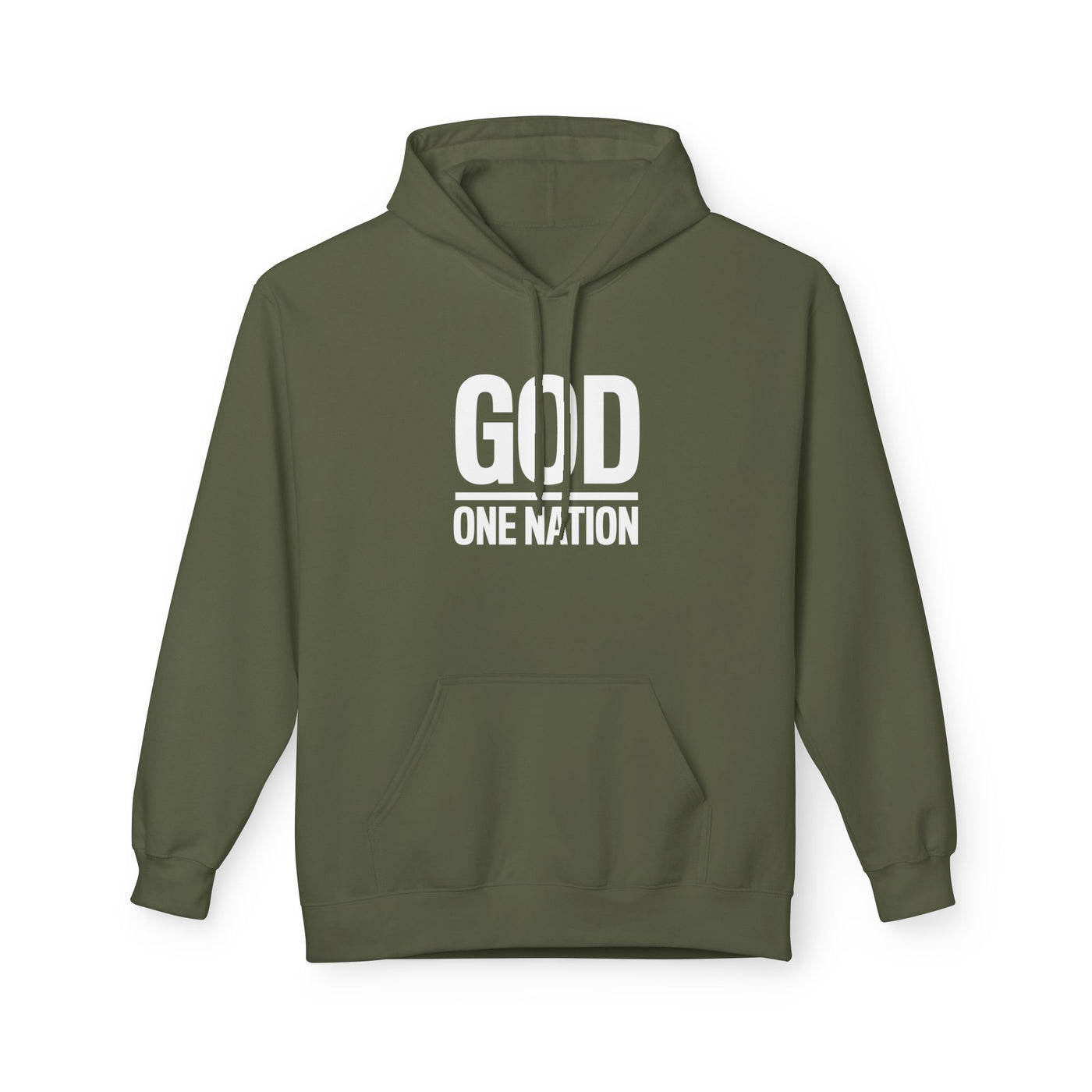 Lions Not Sheep "God's Nation" Softstyle Fleece Hoodie