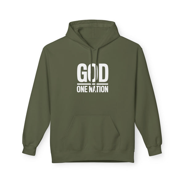 Lions Not Sheep "God's Nation" Softstyle Fleece Hoodie