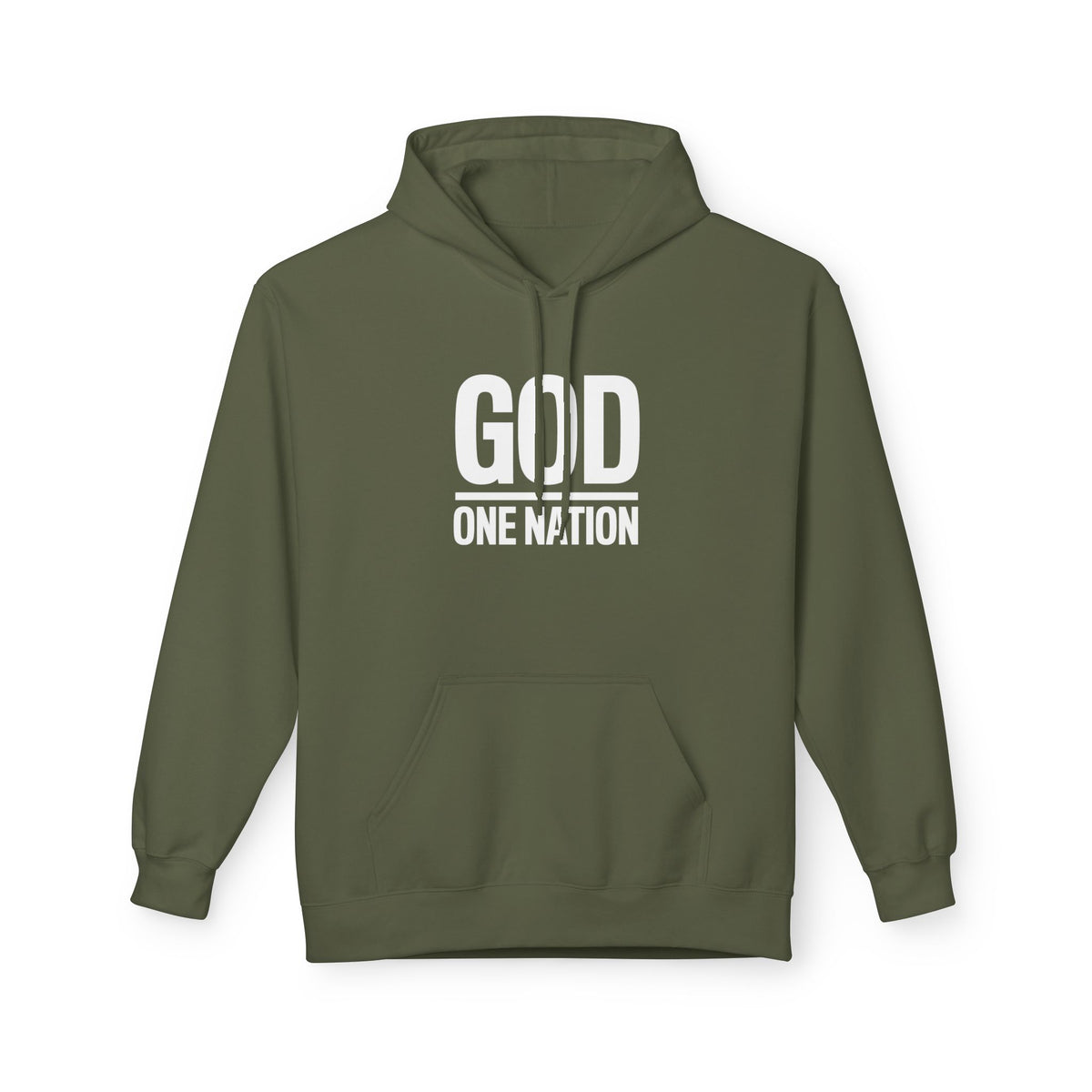 Lions Not Sheep "God's Nation" Softstyle Fleece Hoodie