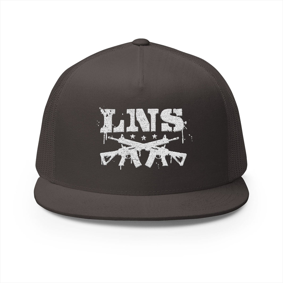Lions Not Sheep &quot;AR-15&quot; 5 Panel Trucker Hat - Dark Version