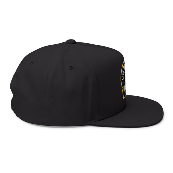 Lions Not Sheep "Live Free or Die" Flat Bill Hat Old