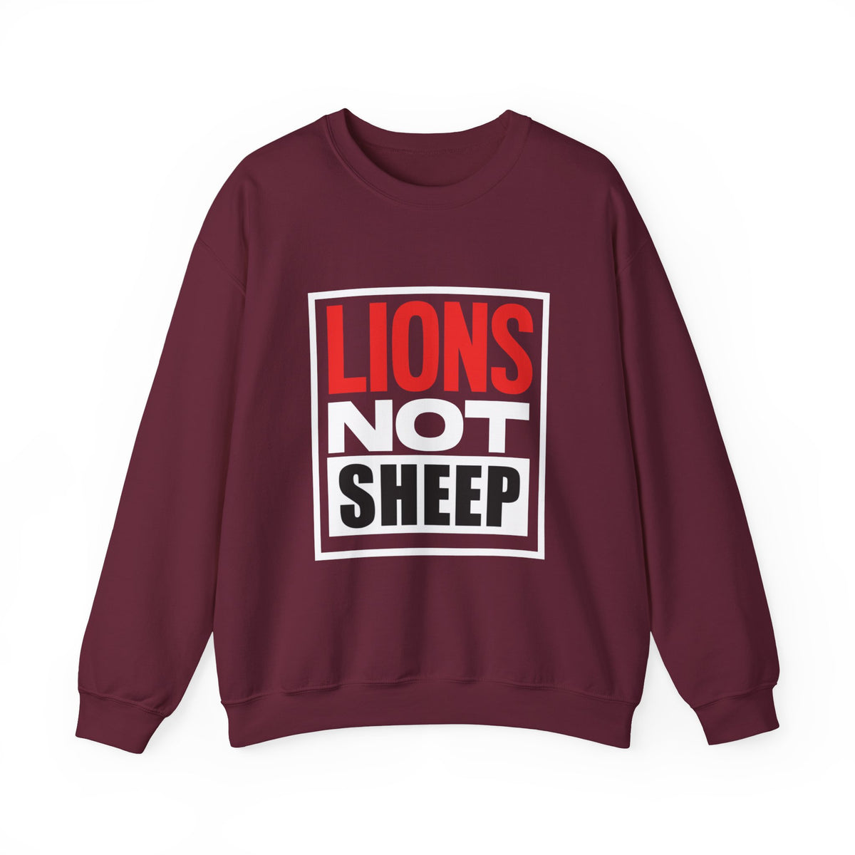 Lions Not Sheep "Street" Unisex Crewneck Sweatshirt