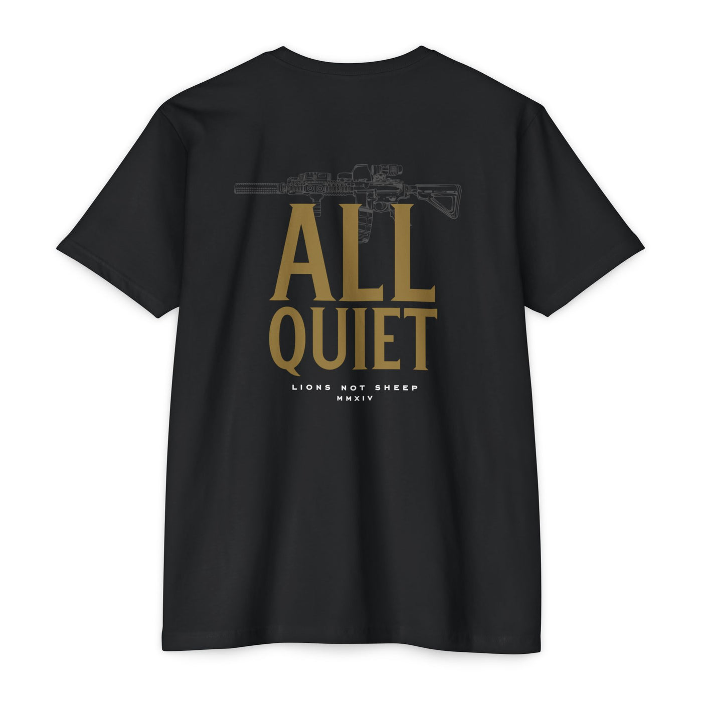 Lions Not Sheep "All Quiet" Tee