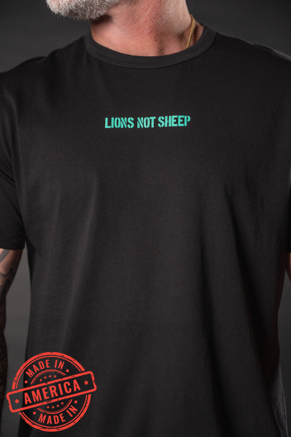 Lions Not Sheep &quot;Pray for Peace&quot; Premium USA Tee - Lions Not Sheep ®