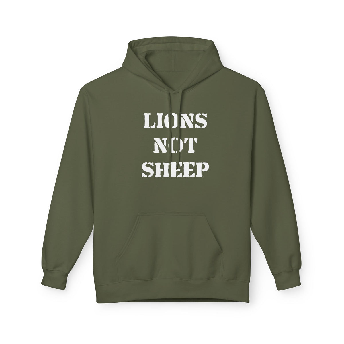 Lions Not Sheep "OG" Softstyle Fleece Hoodie