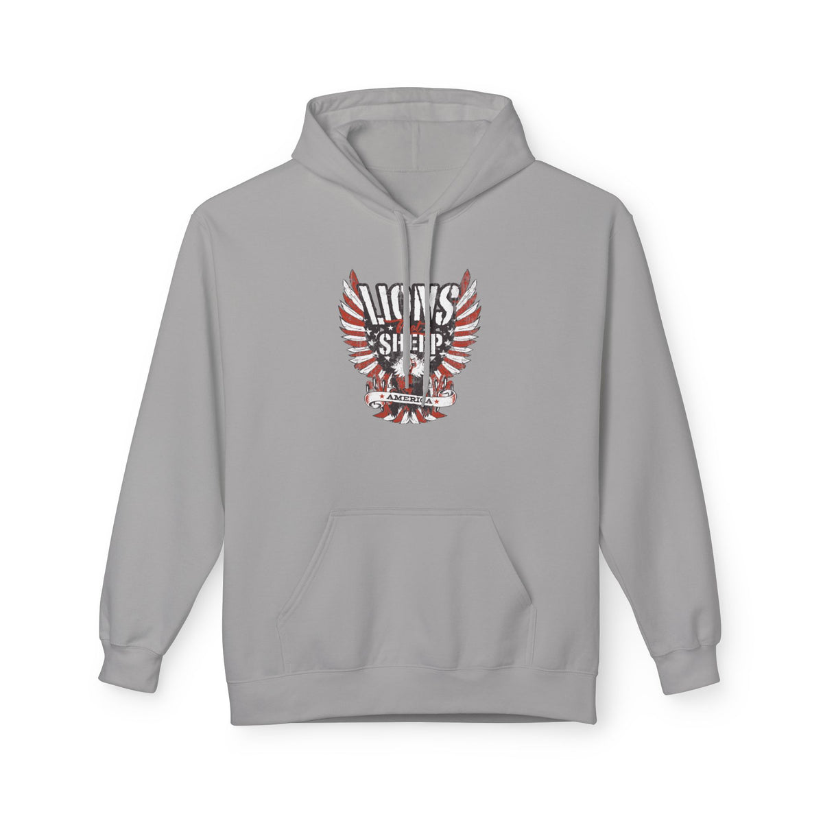 Lions Not Sheep "America" Softstyle Fleece Hoodie