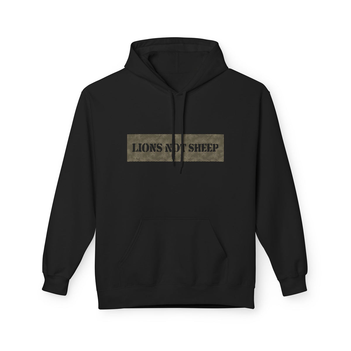 Lions Not Sheep "Gunner" Softstyle Fleece Hoodie