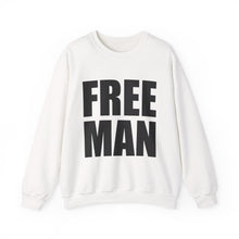 Lions Not Sheep "Free Man" Unisex Crewneck Sweatshirt