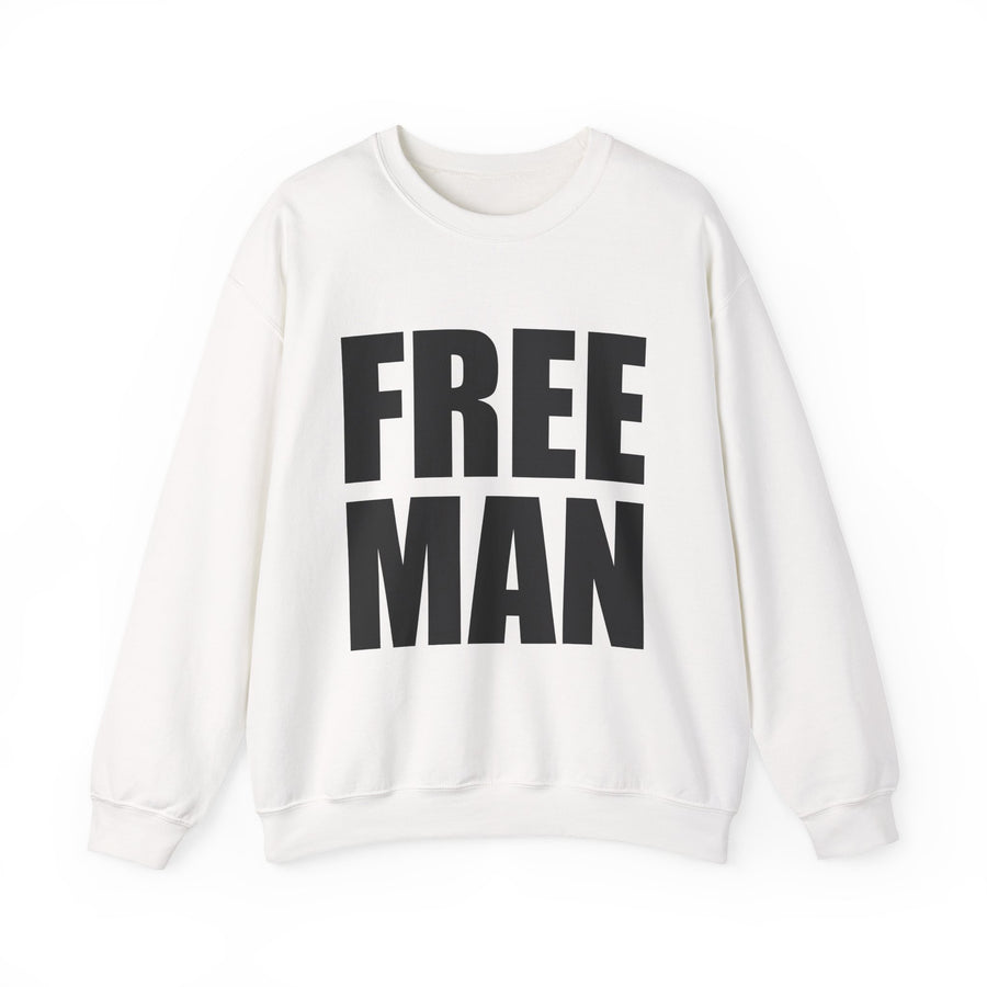 Lions Not Sheep "Free Man" Unisex Crewneck Sweatshirt