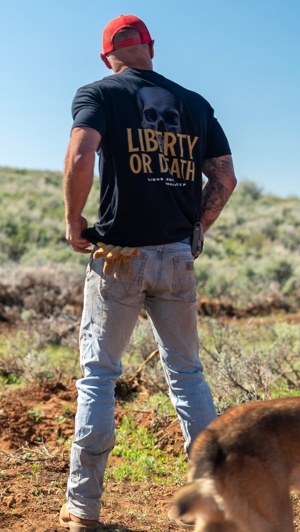 Lions Not Sheep "Liberty or Death" Tee